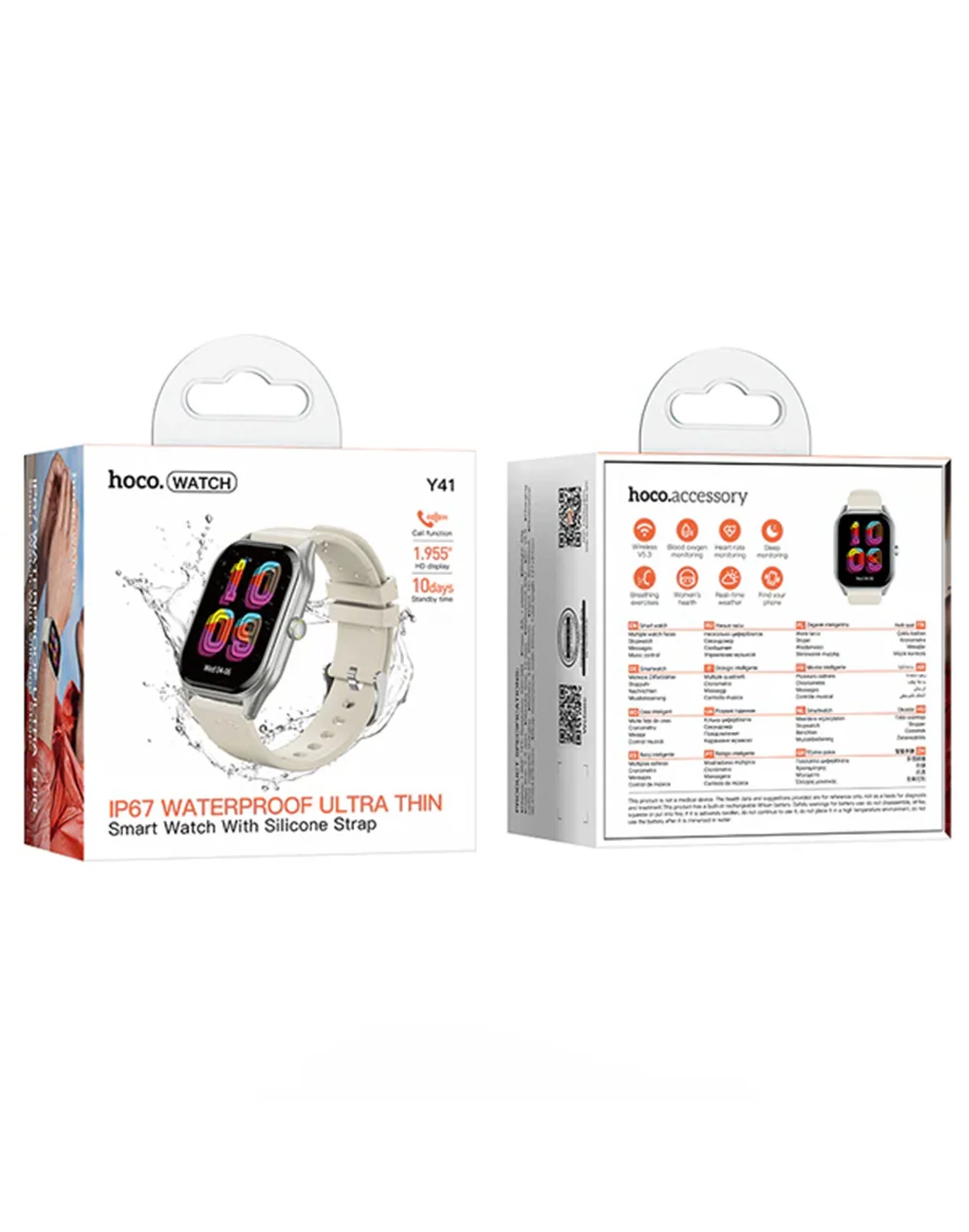 Hoco Y41 Smart Watch with Calling Feature